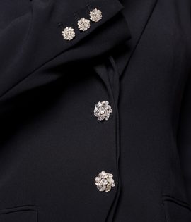 giacca thulin nera bottoni